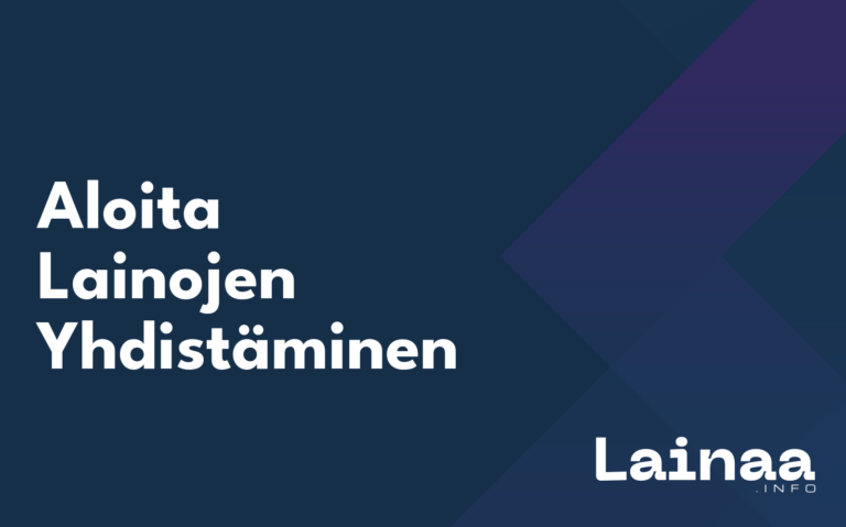 Aloita Lainojen Yhdistäminen