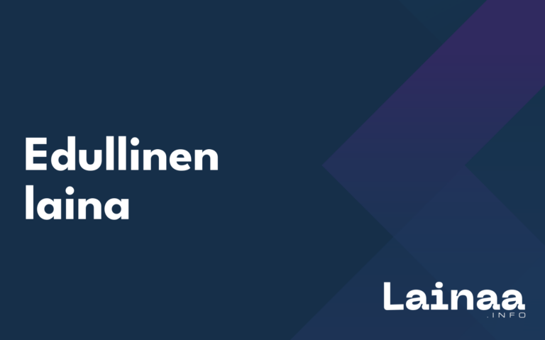 Edullinen laina