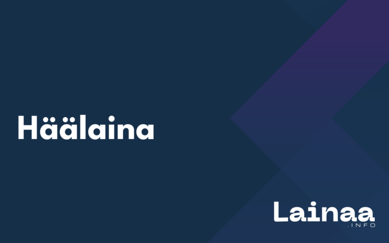 Häälaina