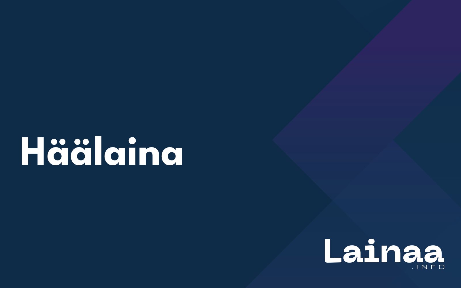 Häälaina