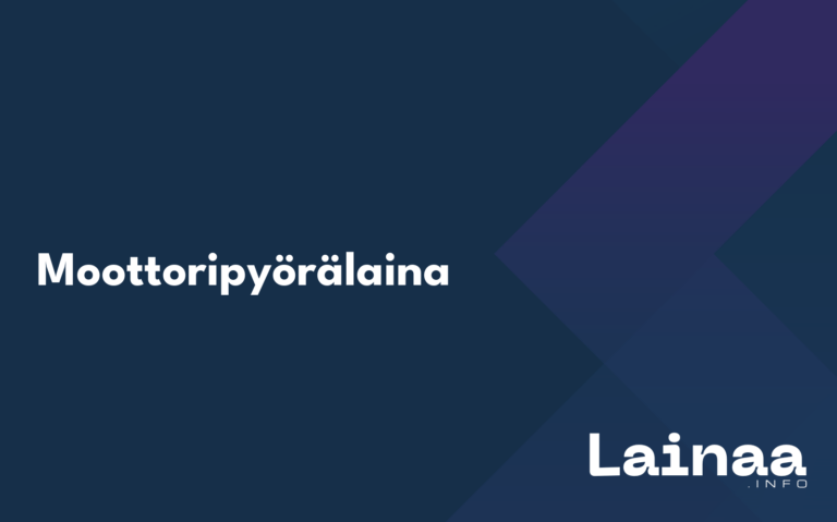 Moottoripyörälaina